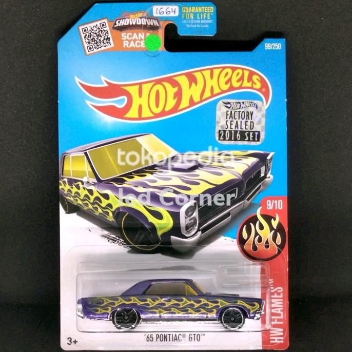 Hot Wheels '65 Pontiac GTO #1664 @M13