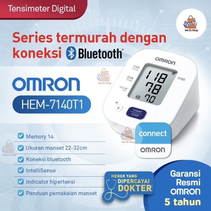 Omron 7156 Tensimeter Digital Omron Hem 7156