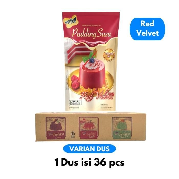 Puding Susu Karton 36Pcs N My Vla Nutrijell Dus 72Pcs Var Grosir
