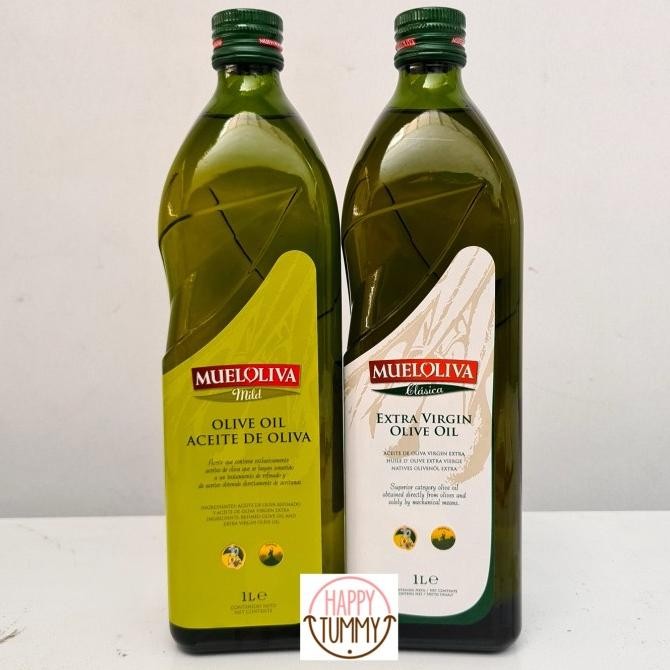 

Mueloliva olive oil evoo pure extra virgin 1L original minyak zaitun