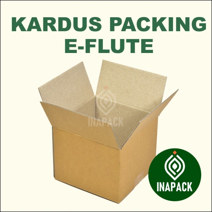 

Kardus Packing Baru 10 x 10 x 8 cm. Karton Box Polos