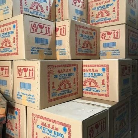 

Minyak Wijen Oh Guan Hing 600 ml x 12 Botol Per Dus