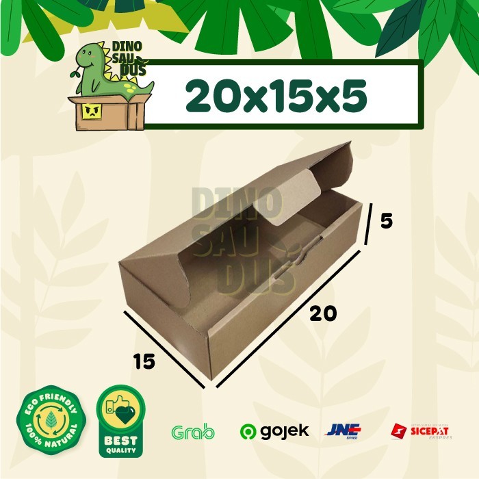 

20x15x5 CM KARDUS Pizza Corrugated Packaging Box packing Diecut