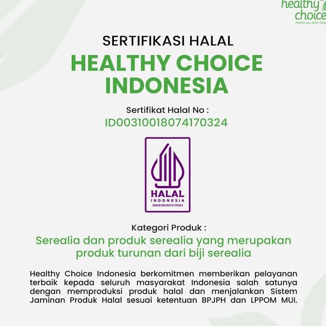 

Healthy Choice Beras Merah Fragrance Organik 1 Kg