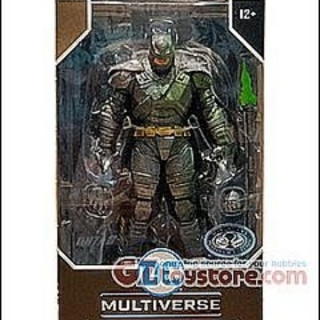 McFarlane DC Multiverse BVS Armored Suit Batman Action Figure Platinum Edition