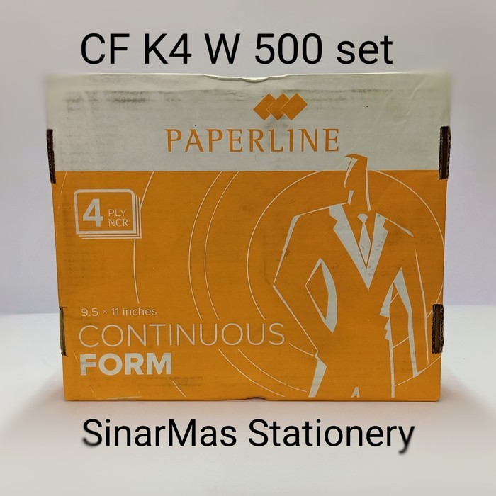 

Continuous Form Paperline 4 Ply / Kertas Computer Paperline 4 Ply