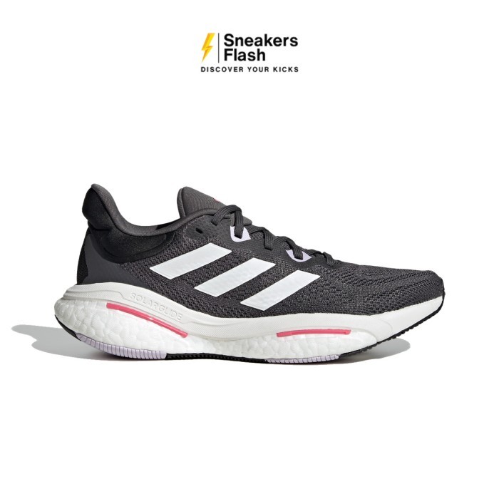 ADIDAS Solar Glide 6 Grey Sepatu Lari Wanita - IE6796 - Size 36.7