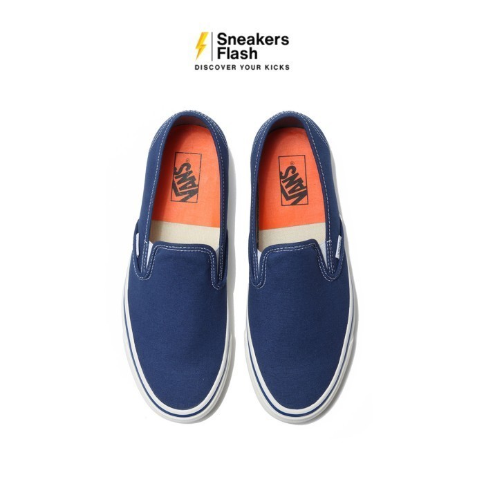 VANS Slip-On 48 Dx Factory Navy Sepatu Sneakers Unisex - VN0005UPIGV - Size 38