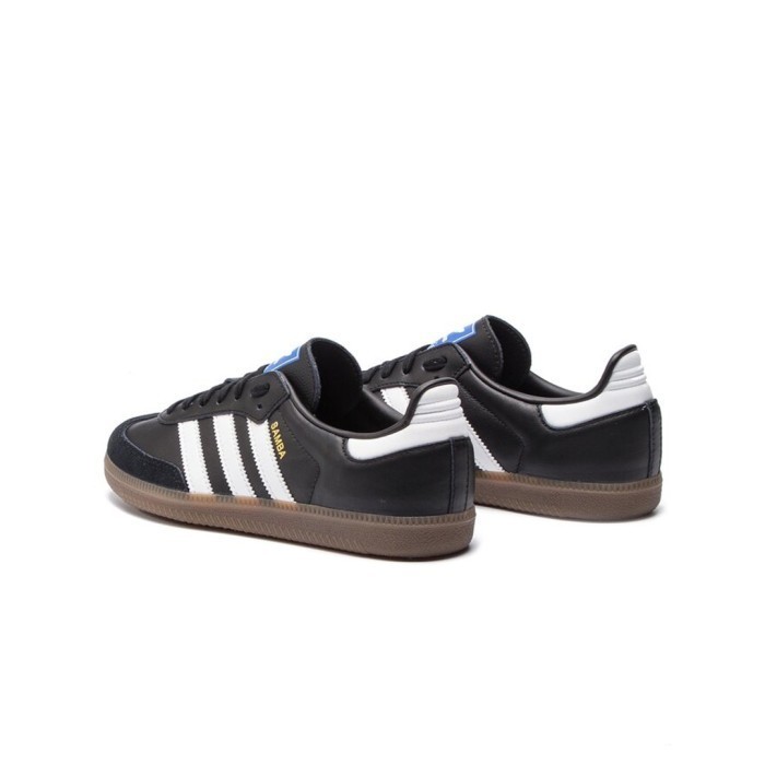 ADIDAS Samba Og Black White Gum Sepatu Pria - B75807 - Size 44
