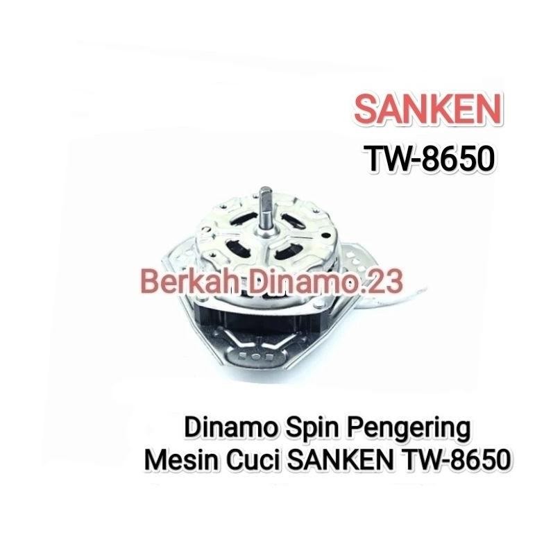 Ang Dinamo Pengering Mesin Cuci Sanken Tw 8650 / Tw-8650 Mesin Dinamo Spengering Sanken Tw8650