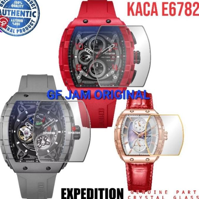 KACA JAM TANGAN EXPEDITION E6782 E6782 ORIGINAL 100% SPARE PART
