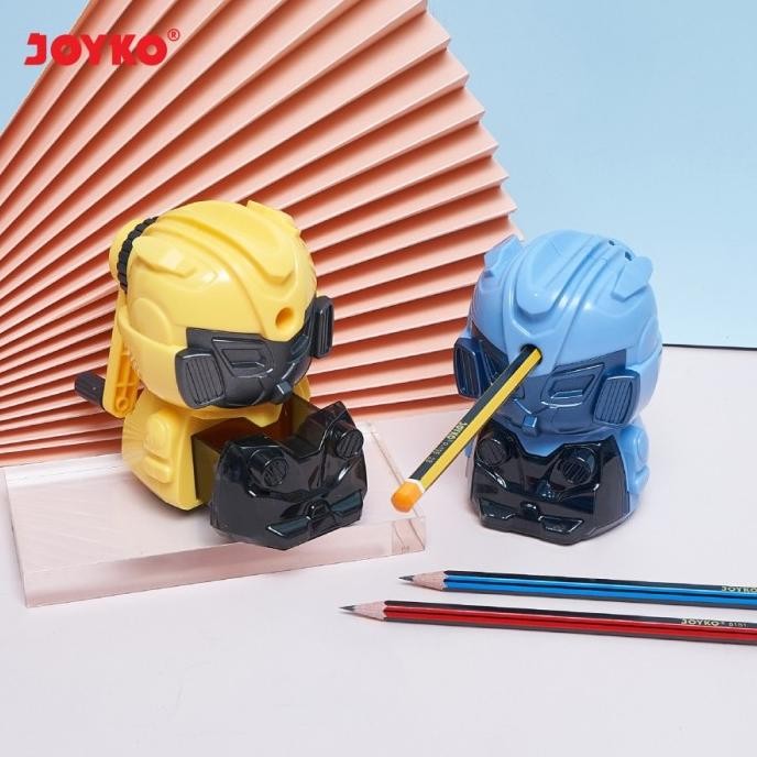 

TERSEDIA SHARPENER RAUTAN PENSIL A165CO - SERUTAN PUTAR JOYKO A-165CO ROBOT