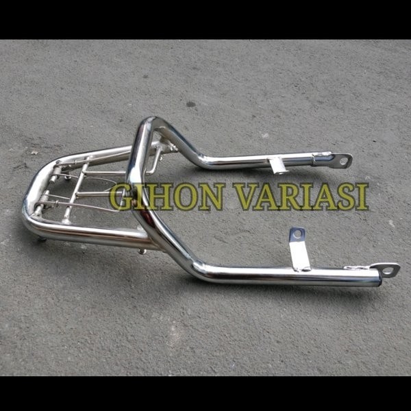 behel belakang W. 175 braket rak belakang kawasaki W. 175