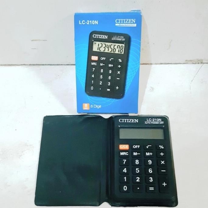 

TERSEDIA CITIZEN LC-210N - KALKULATOR SAKU / POCKET CALCULATOR LC210N