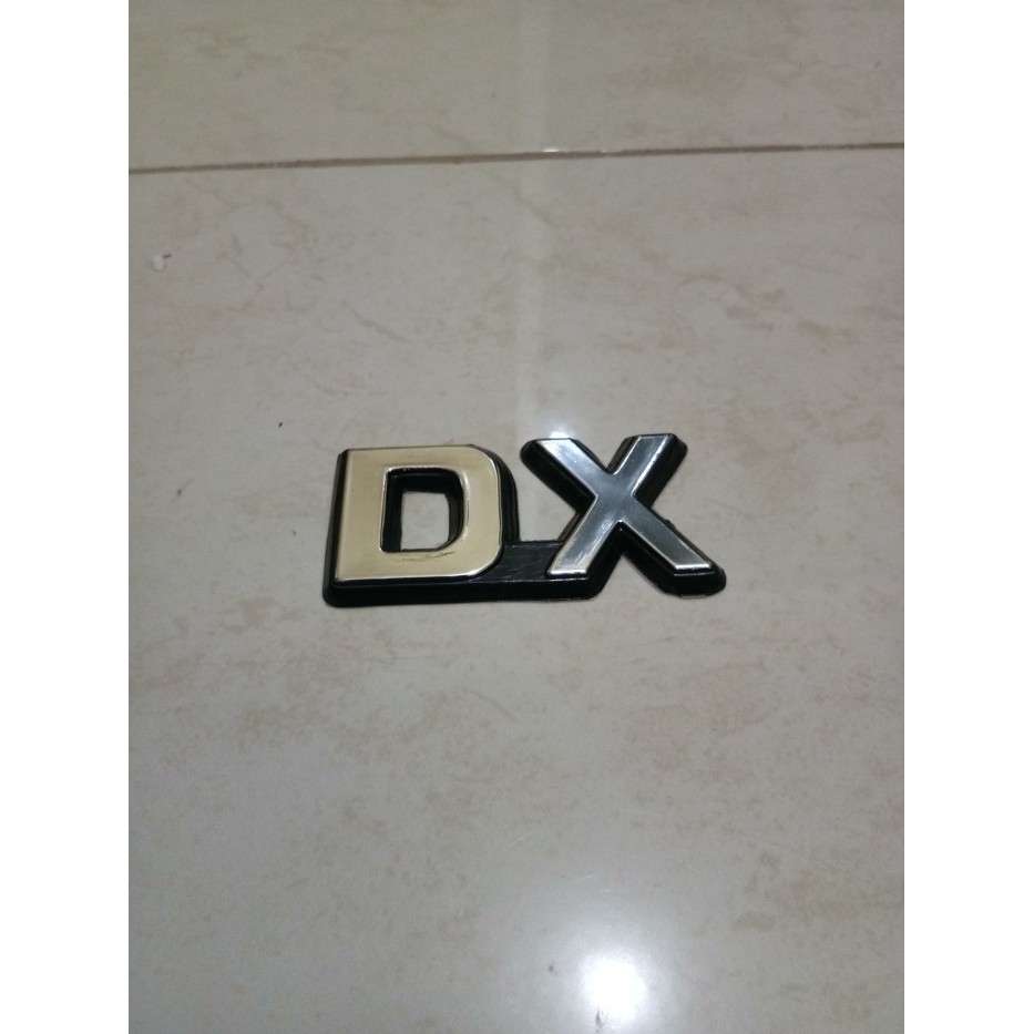Emblem Tulisan DX Corolla Dx