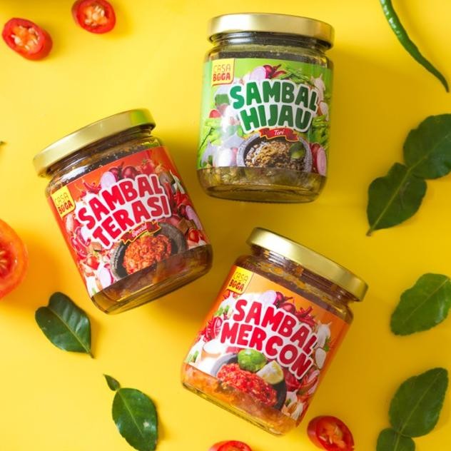 

Sambal Hijau Teri Casa Boga 230G|Setifikasi Halal|Sambal|Sambal Hijau