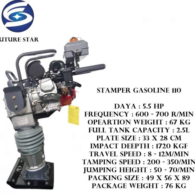 Mesin Stamper Kuda 110 Honda Gx160