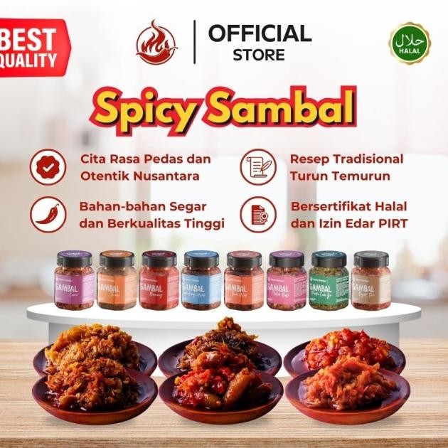 

Spicy Sambal - Sambal Terasi