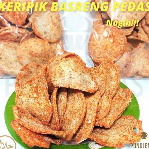 

Keripik Basreng Pedas Sna Kiloan 1 Kg / Basreng Pedas