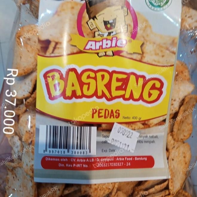 

Keripik Basreng Pedas