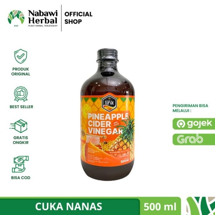 

LINK - Cuka Nanas With Honey - Pineapple Cider Vinegar Organic 500ml