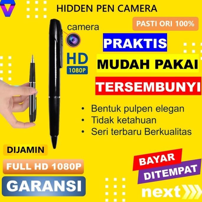 Promo Pulpen Kamera Mini Cctv Wifi Spy Cam Camera Mini Kamera Pengintai 118