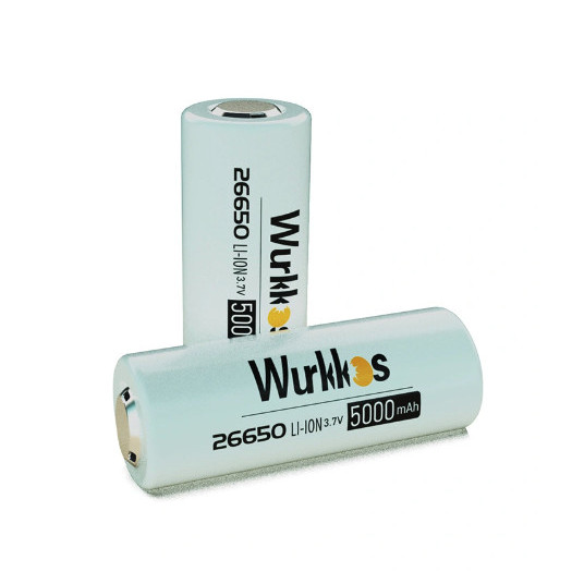 Battery Wurkkos 5000Mah 26650 baterai