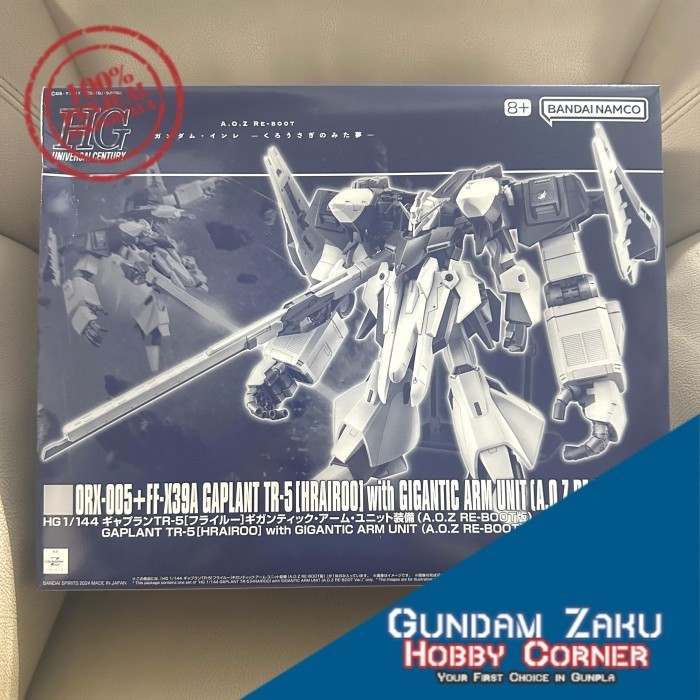 HGUC GAPLANT TR05 HRAIROO WITH GIGANTIC ARM UNIT AOZ RE ver DAM PREMIUM