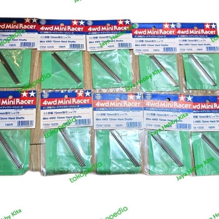 Tamiya Hard Shaft 72mm 15235 72 mm Baru Hardshaft
