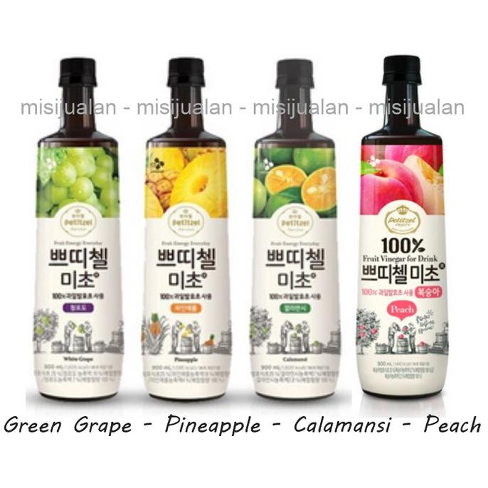 

Petitzel Micho Fruit Vinegar Drink Konsentrat Minuman Buah 900ml