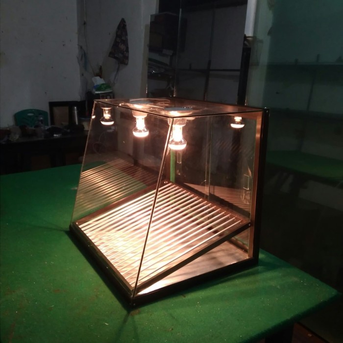 READY Warmer food/showcase fried chicken/etalase fried chicken