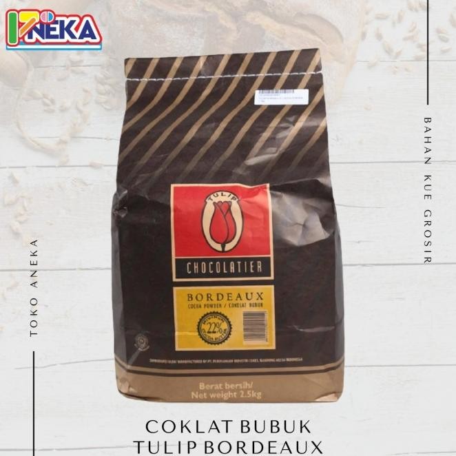 

Coklat Bubuk Tulip Bordeaux 1Sak @2.5Kg Barangbaru