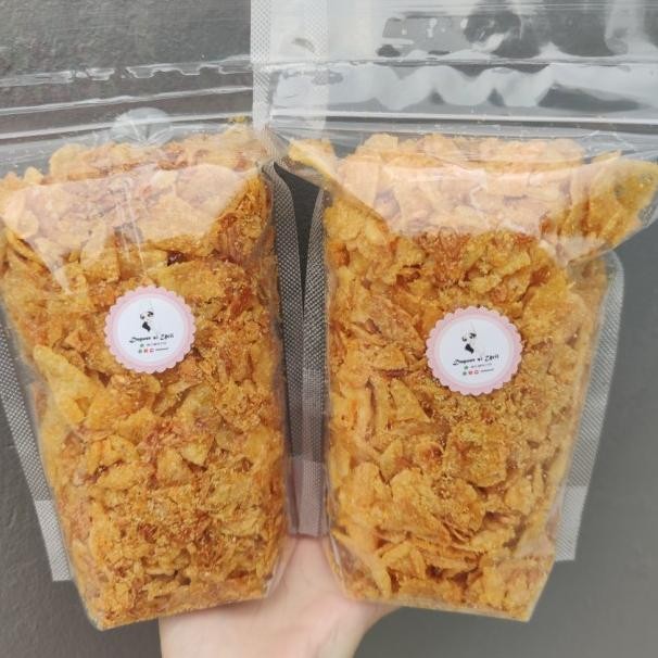 

Keripik Kentang Bawang Ebi Goreng / Sna Celan Kentang Crispy