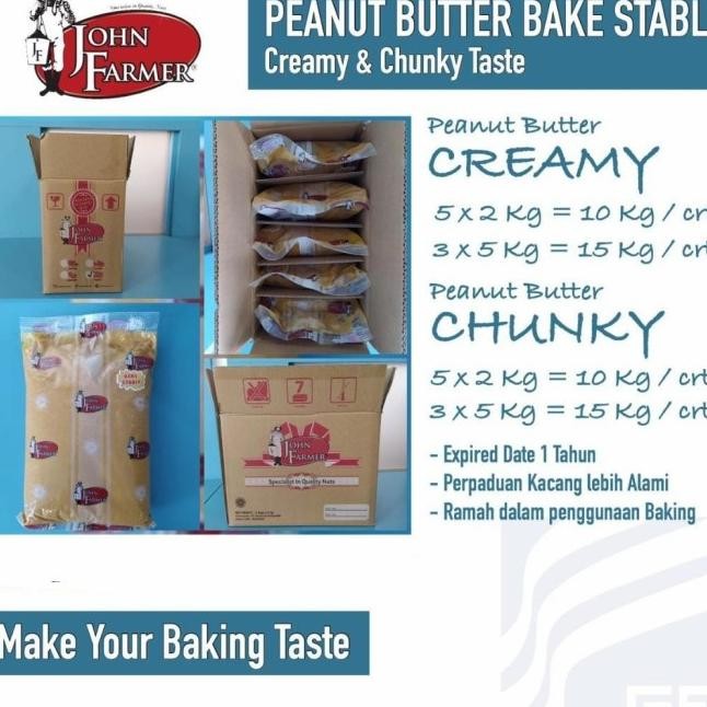 

Peanut Butter Chunky John Farmer / Selai Kacang Chunky 1Kg