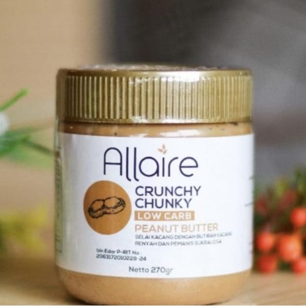 

Ketobetic Crunchy Chunky Peanut Butter Selai Kacang Keto Friendly