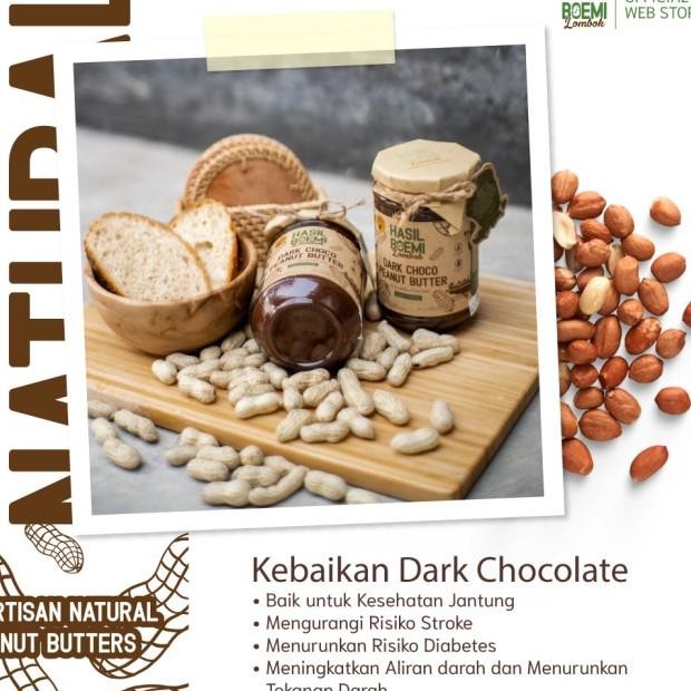 

Paket Dark Choco Peanut Butter & Peanut Butter (Organik) - Selai Cokelat Kacang & Selai Kacang Tanah