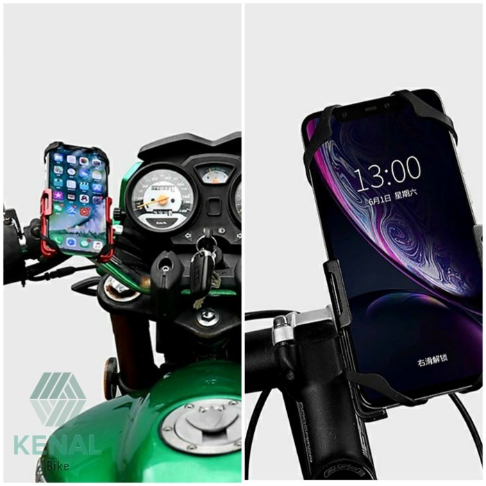 Gub P10 Holder Hp Holder Handphone Stang Sepeda Stang Motor