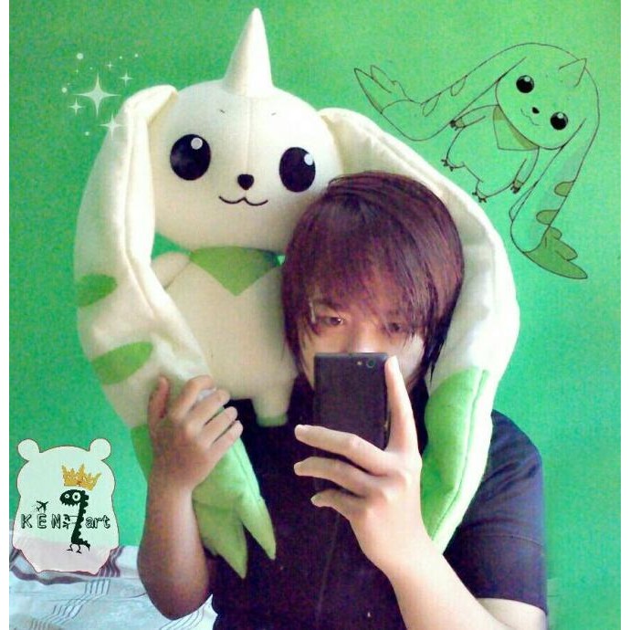 Boneka Digimon Terriermon