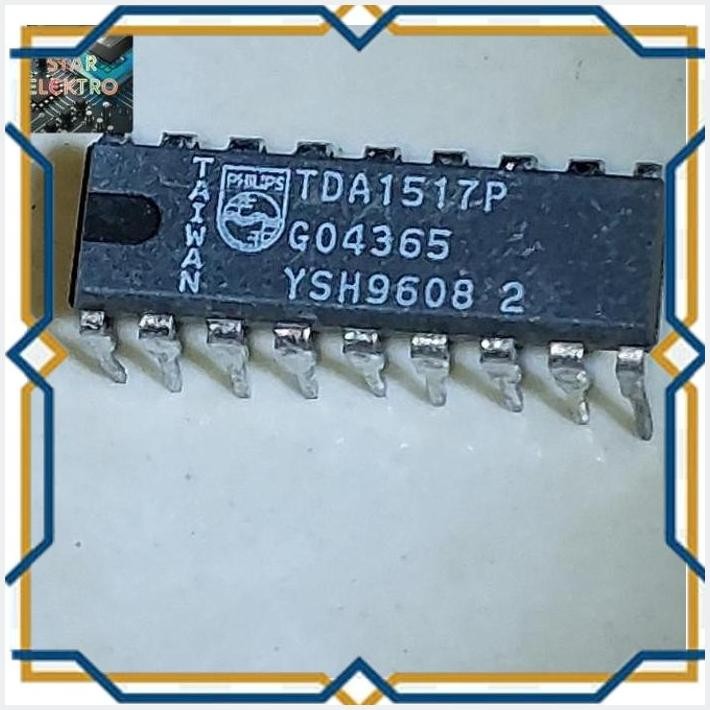 [STA55] TDA1517T TDA1517 TDA 1517 IC AMPLIFIER 2 X 6W STEREO PHILIPS DIP-18