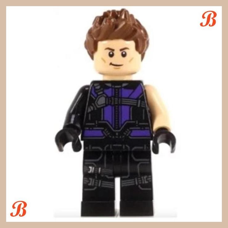 | LNS | LEGO MINIFIGURES HAWKEYE BLACK DARK PURPLE SUIT MARVEL SH302 76067