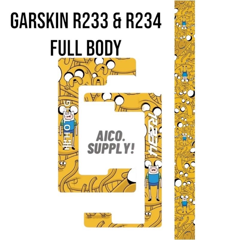 

Wrap* R 233 234 Bodi Laminasi Tebal 20 Wrap Skin Stiker Garksin CUSTOM Gratis (2pcs)