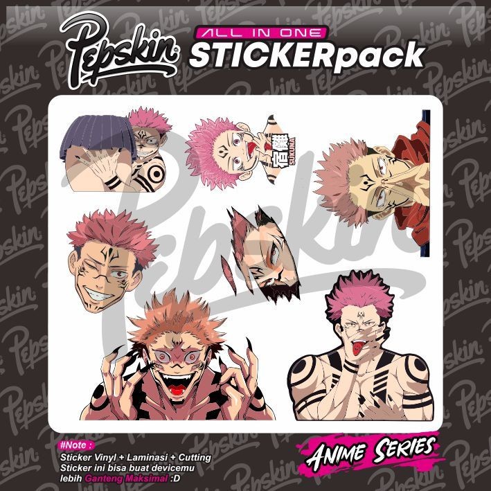 

Wrap* Pack Jjk Sukuna Wrap Skin Stiker Garksin CUSTOM Gratis (2pcs)