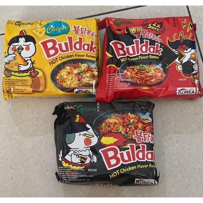 

Samyang Green Hot Chien Ramen Buldak Cheese Carbonara Extreme 140G