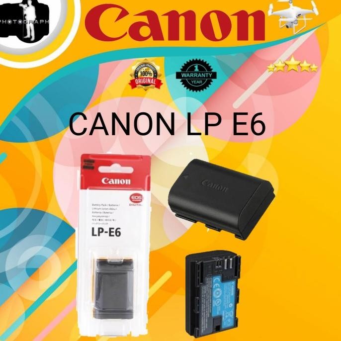 Canon Lp E6 / Baterai Canon Lp E6 Original