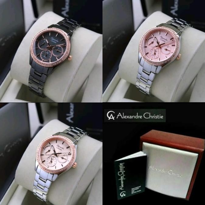 JAM TANGAN WANITA ALEXANDRE CHRISTIE AC2A66 AC 2A66 ORIGINAL GARANSI RESMI 1 TAHUN