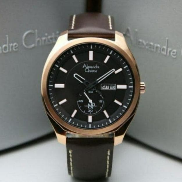 ALEXANDRE CHRISTIE AC 6550 AC6550 LEATHER STRAP JAM PRIA