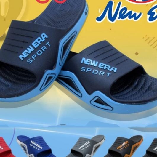 New Era Tg 36049 Slop Sport 33-38 Sandal Japit Karet Anak Laki-Laki