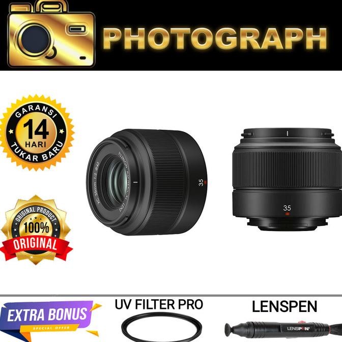 Lensa Fujifilm Xc 35Mm F2 - Fujifilm Xc 35Mm F/2 - Fujinon Xc 35Mm F2 Original