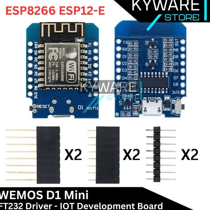 Wemos D1 Mini ESP8266 NodeMCU Wifi IOT ESP 8266 Develompent Board ESP-12