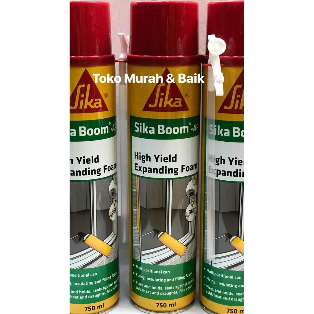 PEREKAT SIKABOOM AP Expanding Foam 750 Ml sikaboom ap 750 ml